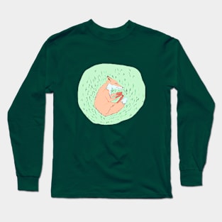 Sleeping Fox Long Sleeve T-Shirt